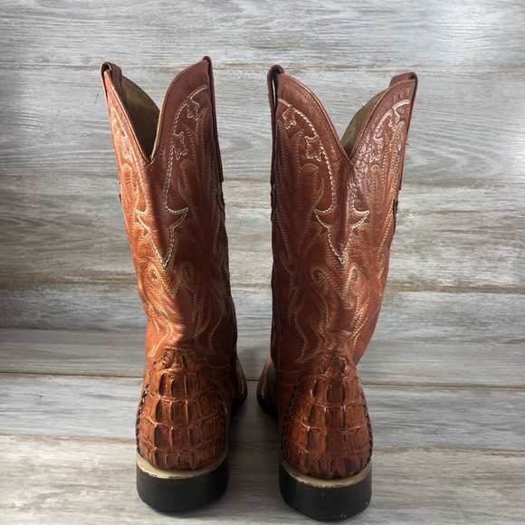 BOTAS AGUILA REAL Exotic Alligators Cowboy Boots - Picture 5 of 14